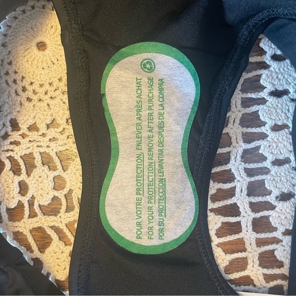 New York & Company New with Tags Solid Black Swimsuit Bikini Bottom Size L #0059 - Picture 5 of 7